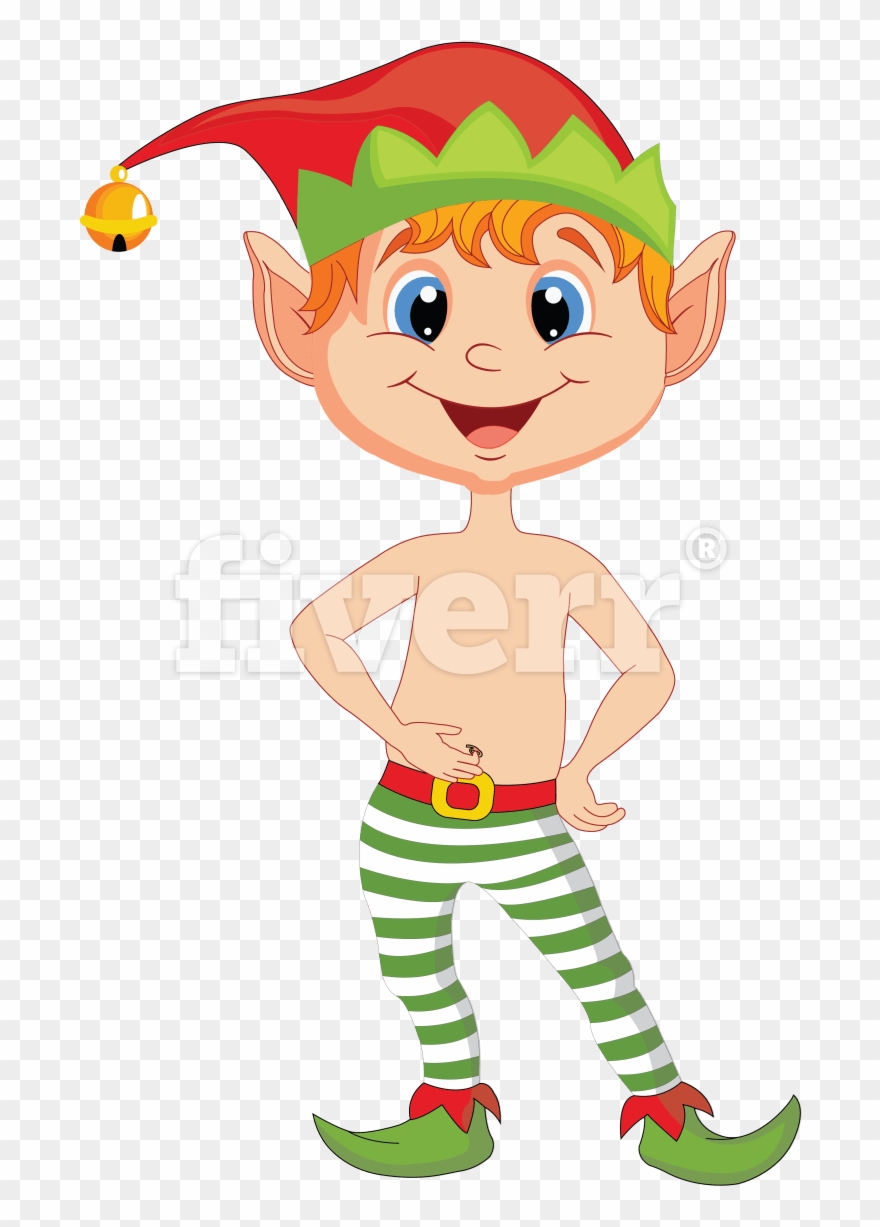 Animated Christmas Elf Clipart