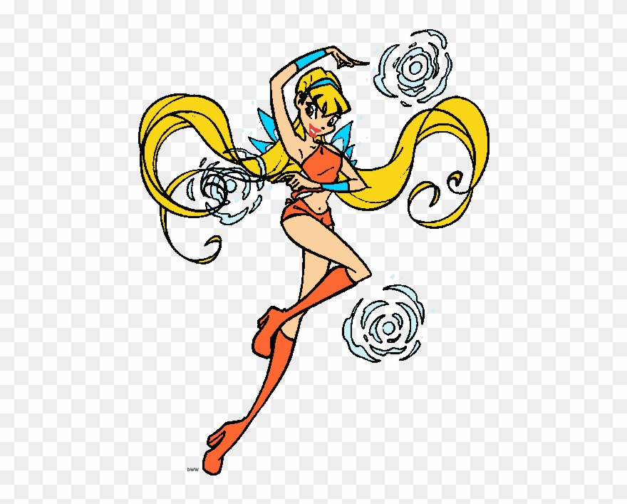 Winx Club Clip Art Images - Winx Club Princess Stella - Png Download