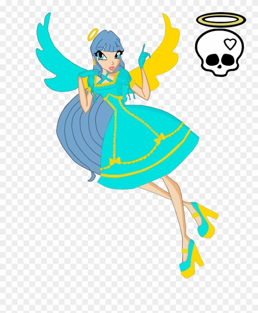 Winx Club Ocs Images My Mh Oc Angeline Leheaven Hd - Monster High Clipart