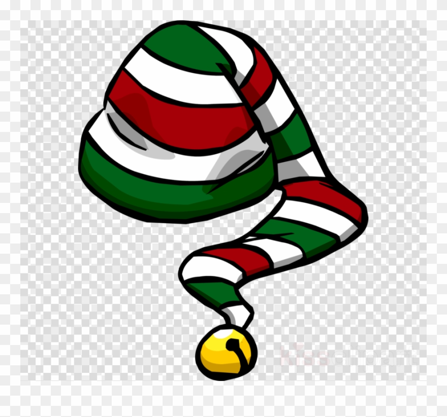 Transparent Background Candy Cane Clipart Candy Cane - Elf Christmas Hat Clipart - Png Download