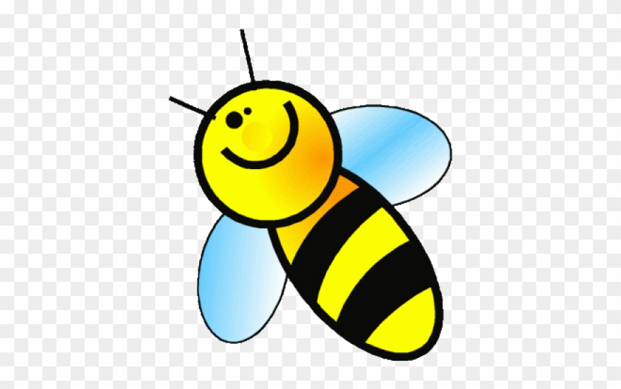 Bee Clipart Gif Animation - Flying Bee Transparent Gif - Png Download