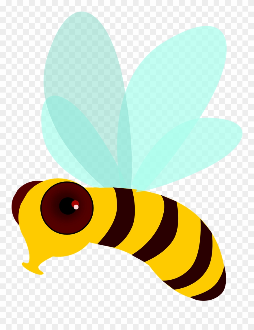 Cartoon Honey Bee Hive 24, Buy Clip Art - ผึ้ง บิน Png Transparent Png