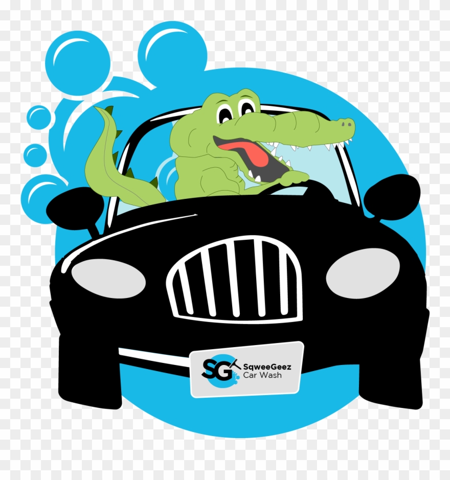 Sqweegeez Car Wash Genie Carwash & Fast Lube Genie - Sqweegeez Car Wash Clipart