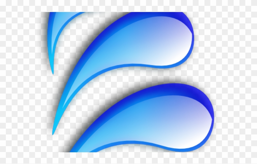 Water Droplet Clipart - Graphic Design - Png Download