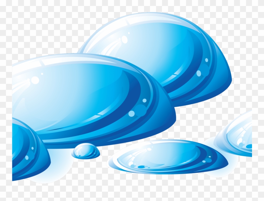 Water Droplet Clipart - Portable Network Graphics - Png Download