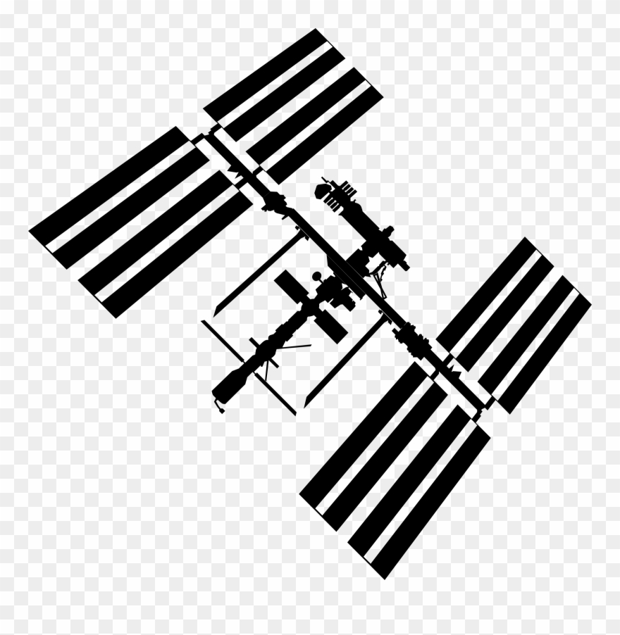 Big Image - International Space Station Clipart - Png Download