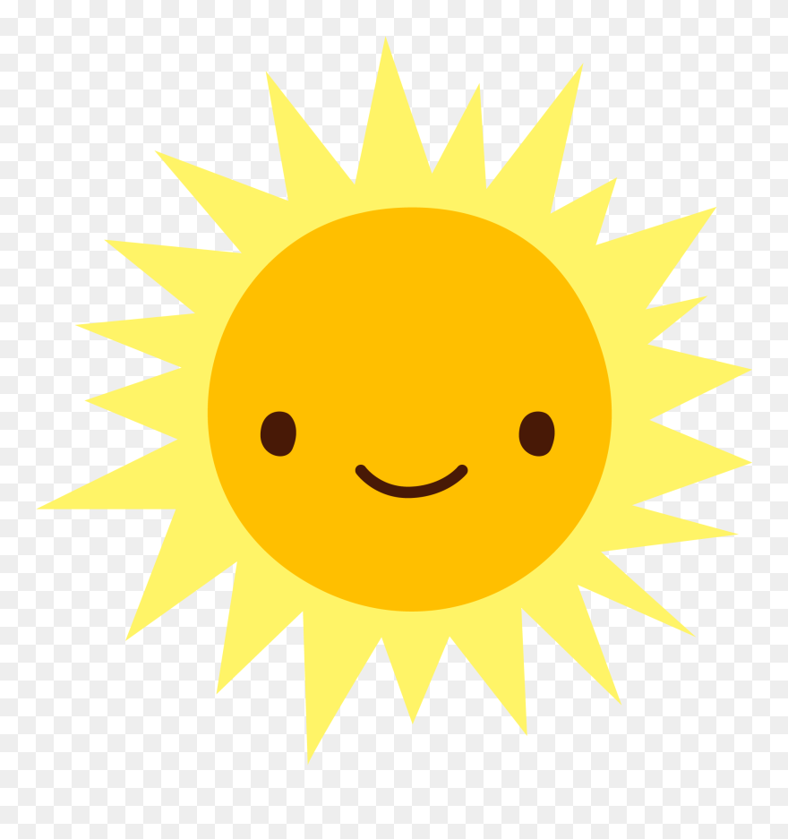Sun Illustration Sunshine Clip Art Archive Scrapbook Smiley Png Download Pinclipart