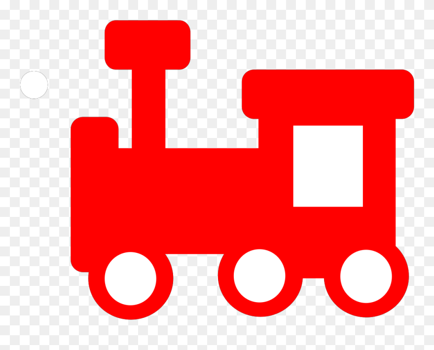 Train Clipart Free Download - Silueta De Un Tren - Png Download