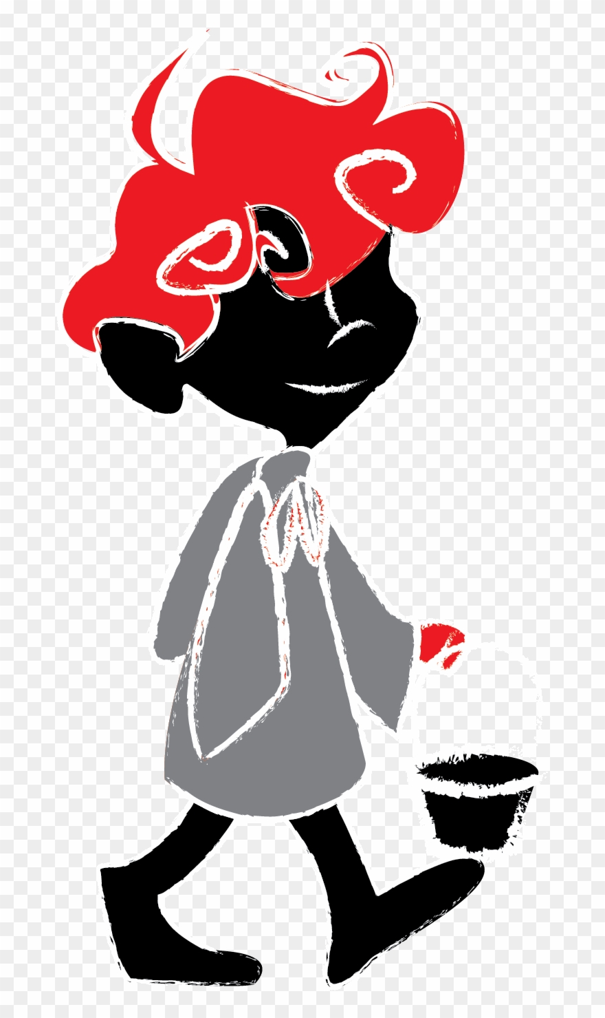 Lumberjack Clipart - Little Red Riding Hood Angry Gif - Png Download