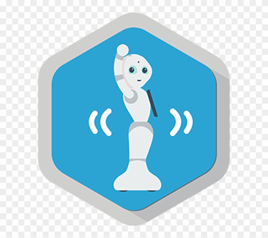 腰くねくね - Softbank Pepper Icon Clipart