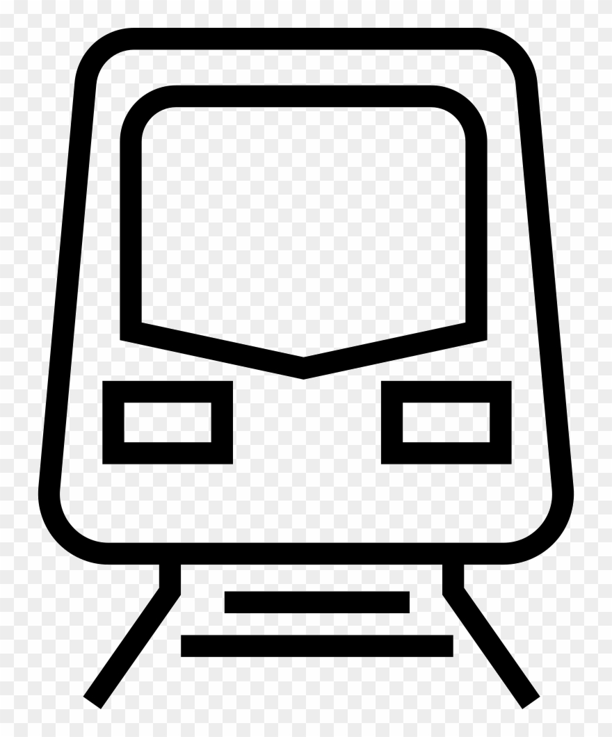 Train Front Outline Comments - Front Of A Train Outline Clipart