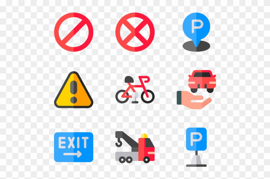 Parking - Vector Graphics Clipart