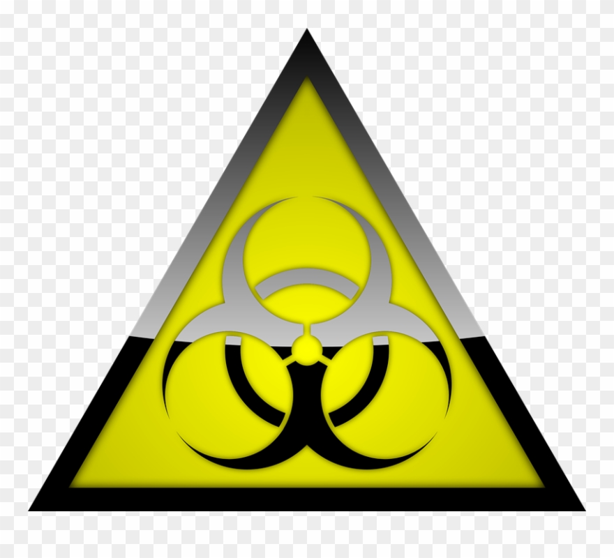 Hazardous Waste Clipart 14, Buy Clip Art - Risco De Queda Simbolo - Png Download