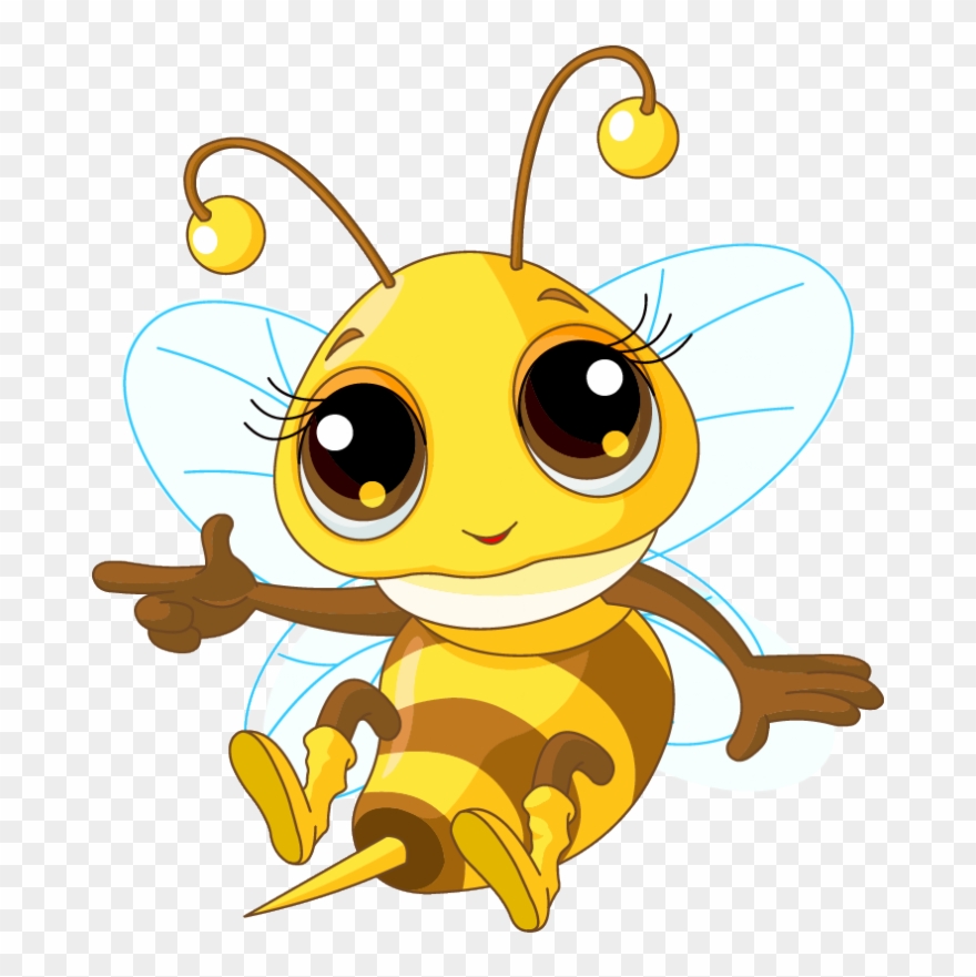 Suivant - Lady Bumble Bee Cartoon Clipart