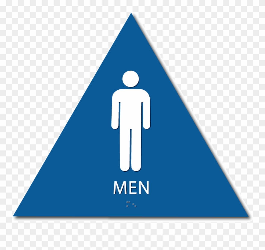 Mens Bathroom Sign - Men Sign Clipart