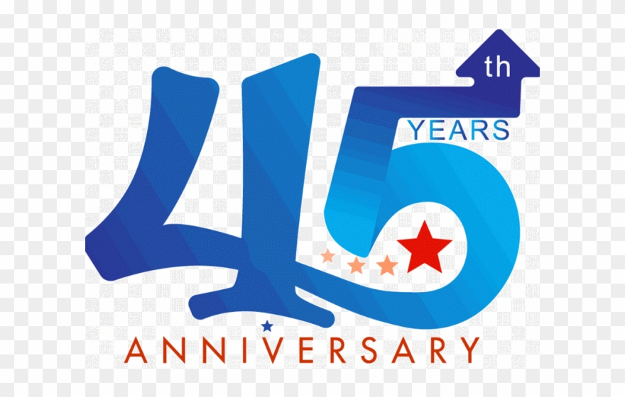 Special Offer Clipart Clip Art - 45th Wedding Anniversary Clip Art - Png Download