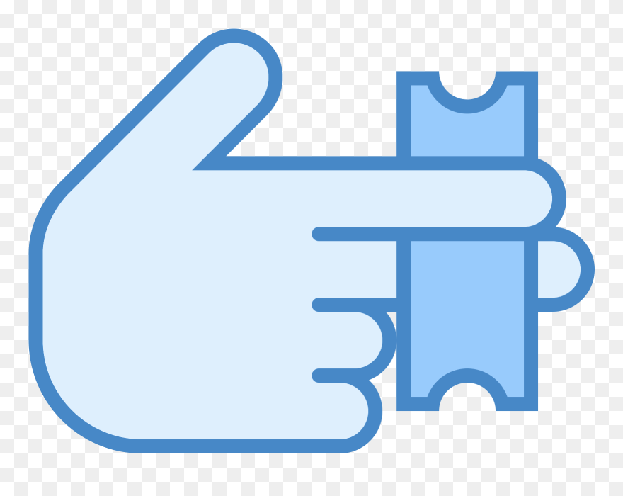 Giving Tickets Icon - Income Clipart