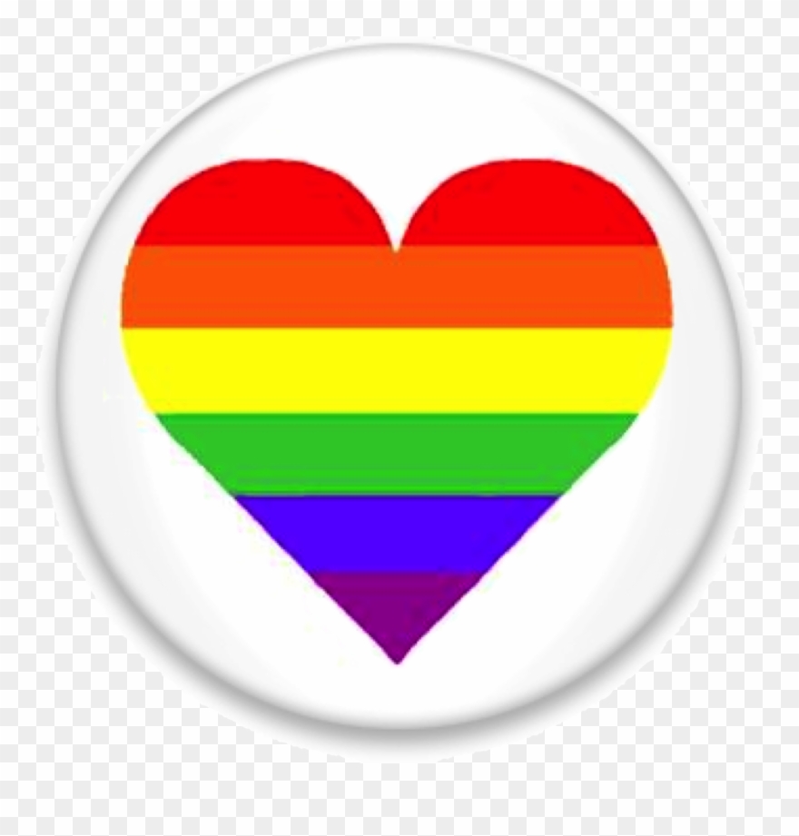 Rainbow Heart Png Clipart Library - Rainbow Transparent Png