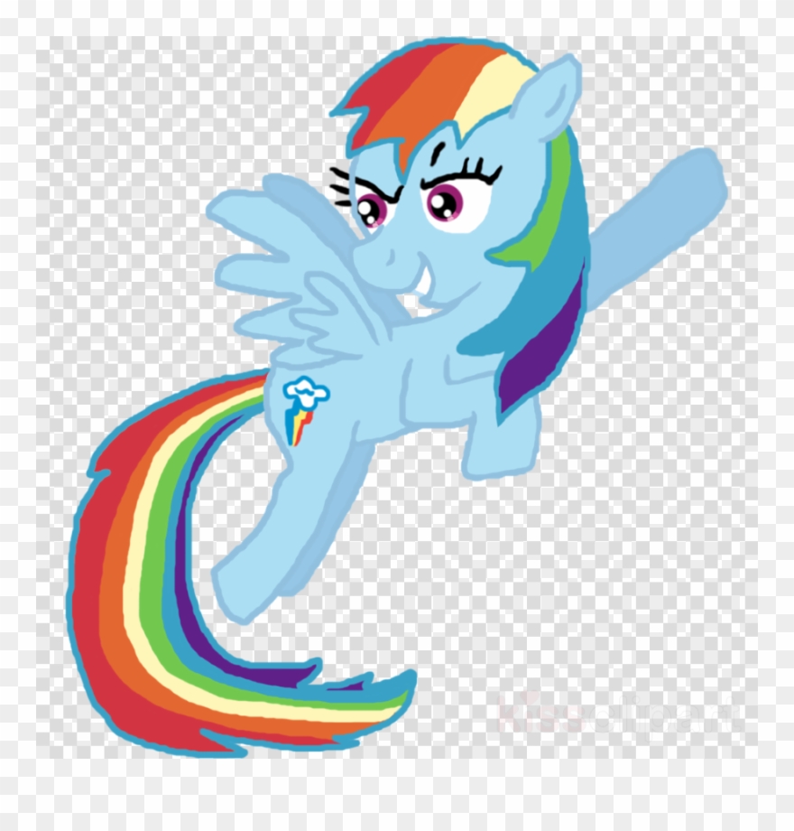 Download Rainbow Dash Clipart Pony Rainbow Dash Horse - Rainbow Dash - Png Download