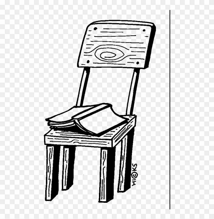 Reading Language Arts Readinglanguage - Book Is On The Chair Clipart - Png Download