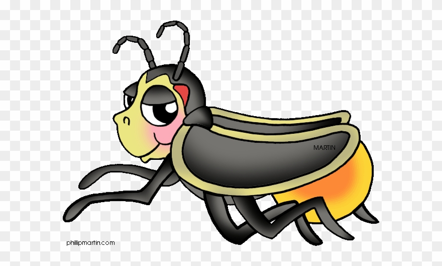 Firefly Insect Clipart Firefly Clip Art - Png Download