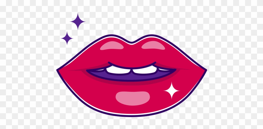 Sexy-lips - Lips Cartoon Gif Clipart