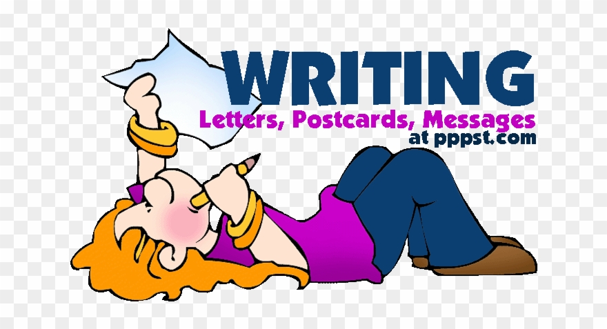 How To Write Letters Postcards Messages Emails - Writing Letters Clipart