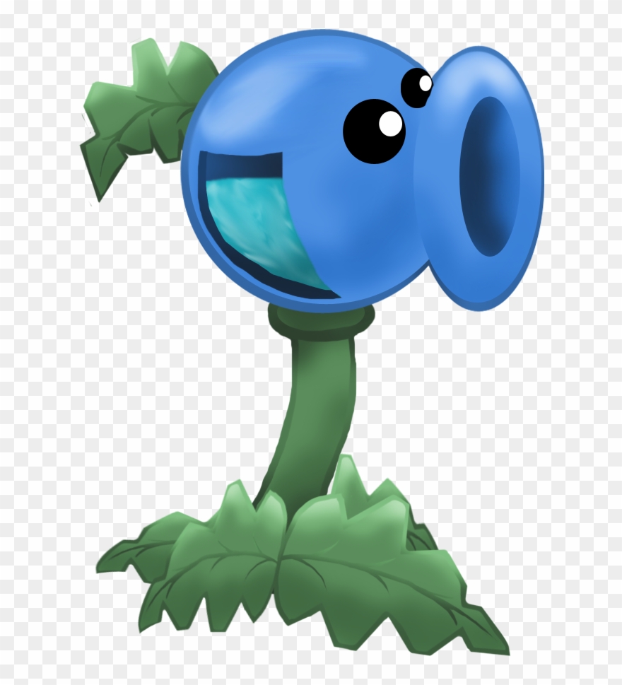 Aqua Pea - Cartoon Clipart