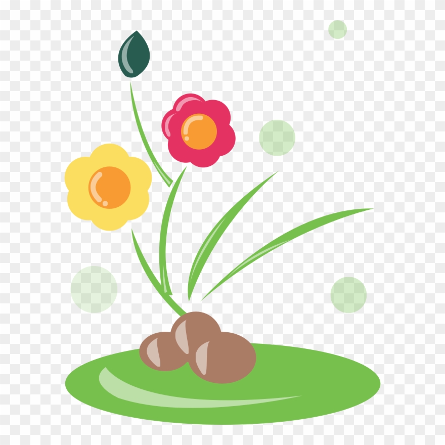 Flower Border Clip Art - Spring Flower Vector Flower Png Transparent Png