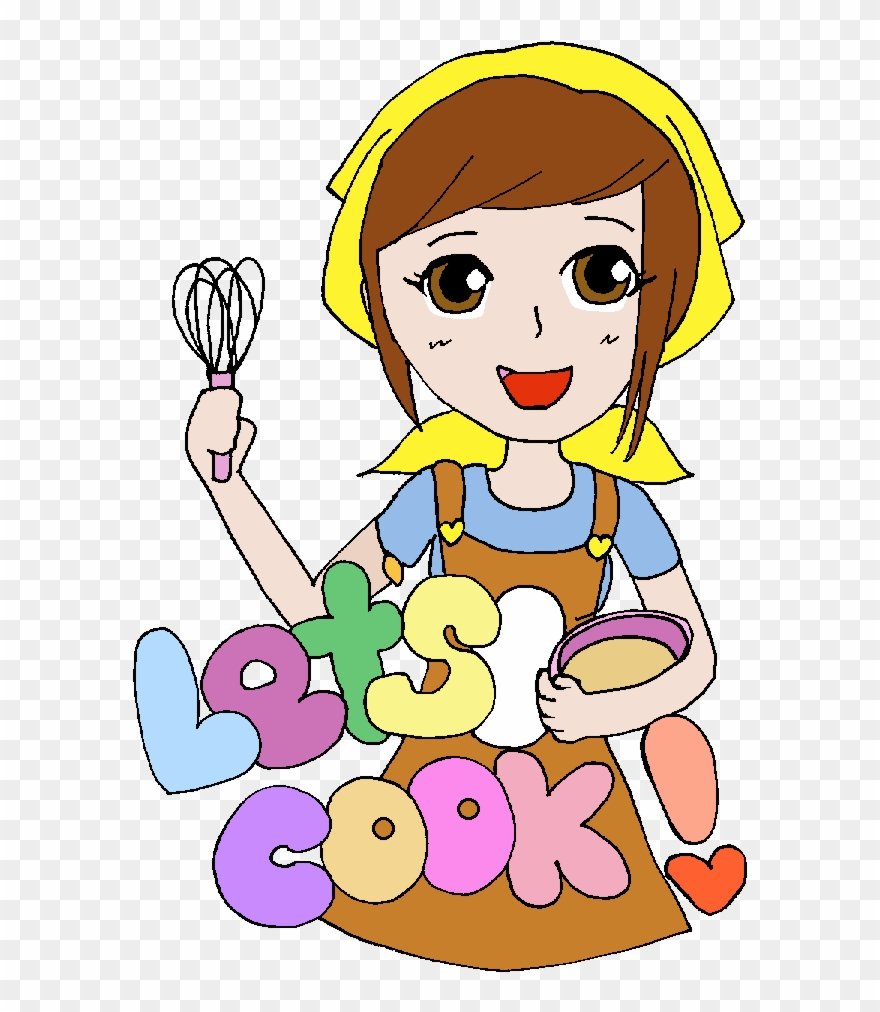 Let's Cook Victoria Sponge - Cooking Clipart