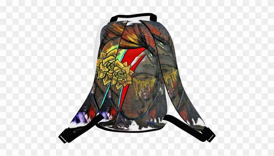 David Bowie Back Pack - Equil Clipart