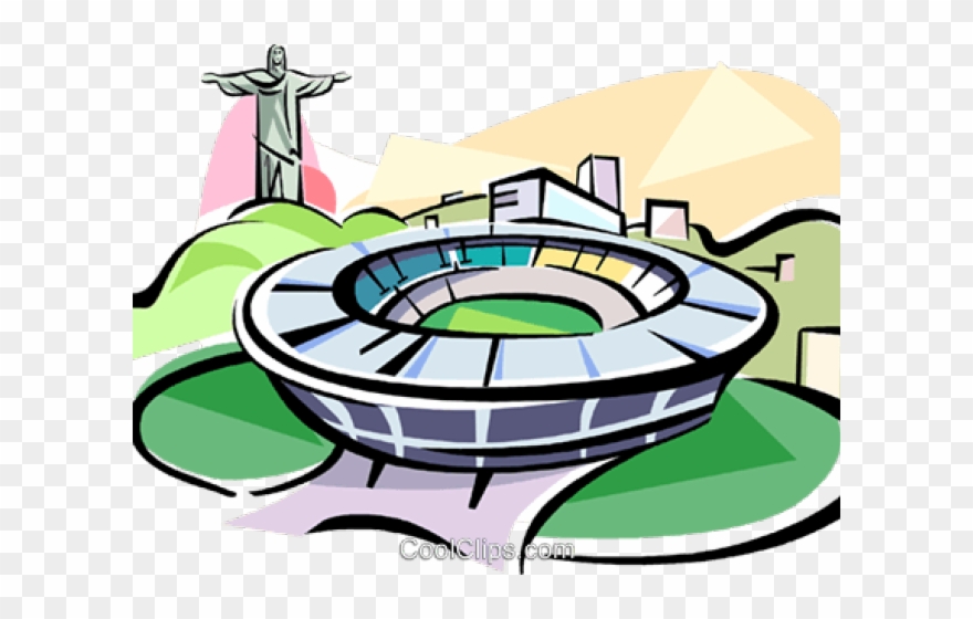 Rio Clipart Small - Maracana Vector - Png Download