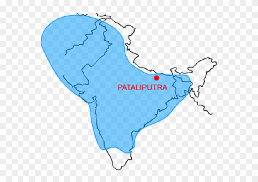 Ashoka The Great Ruled Almost All Of The Indian Subcontinent - Atlas Clipart