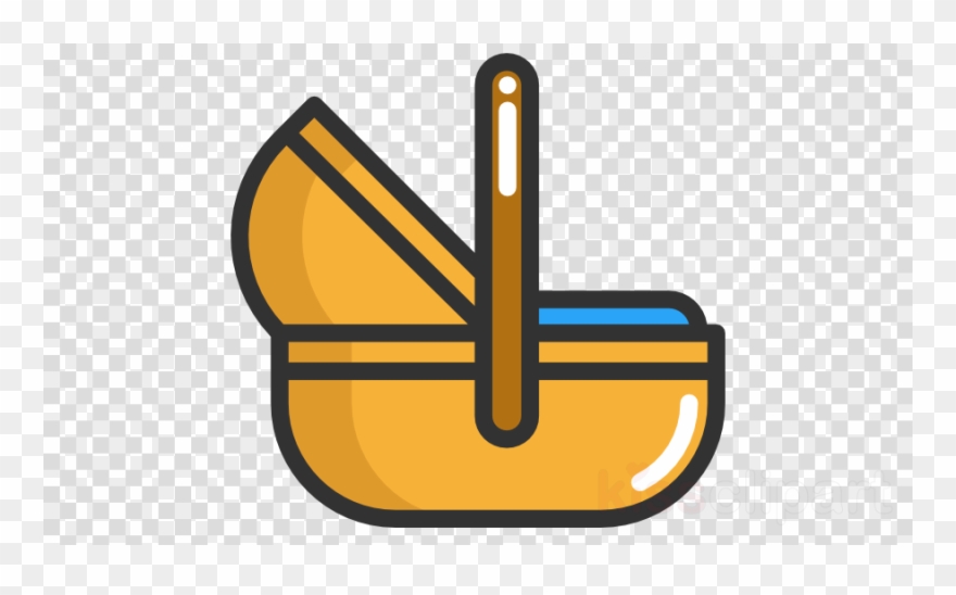 Baby Basket Clipart Cots Infant Clip Art - Clip Art - Png Download