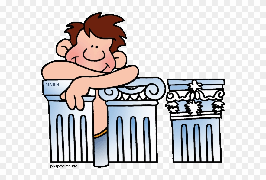 Celtic Warriors Clipart Greece - Ancient Greece Architecture Gifs - Png Download