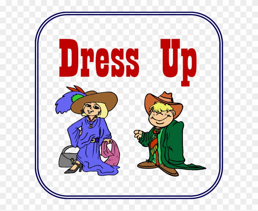 Play Dress Up Centers Clipart - Dress Up Center Sign - Png Download