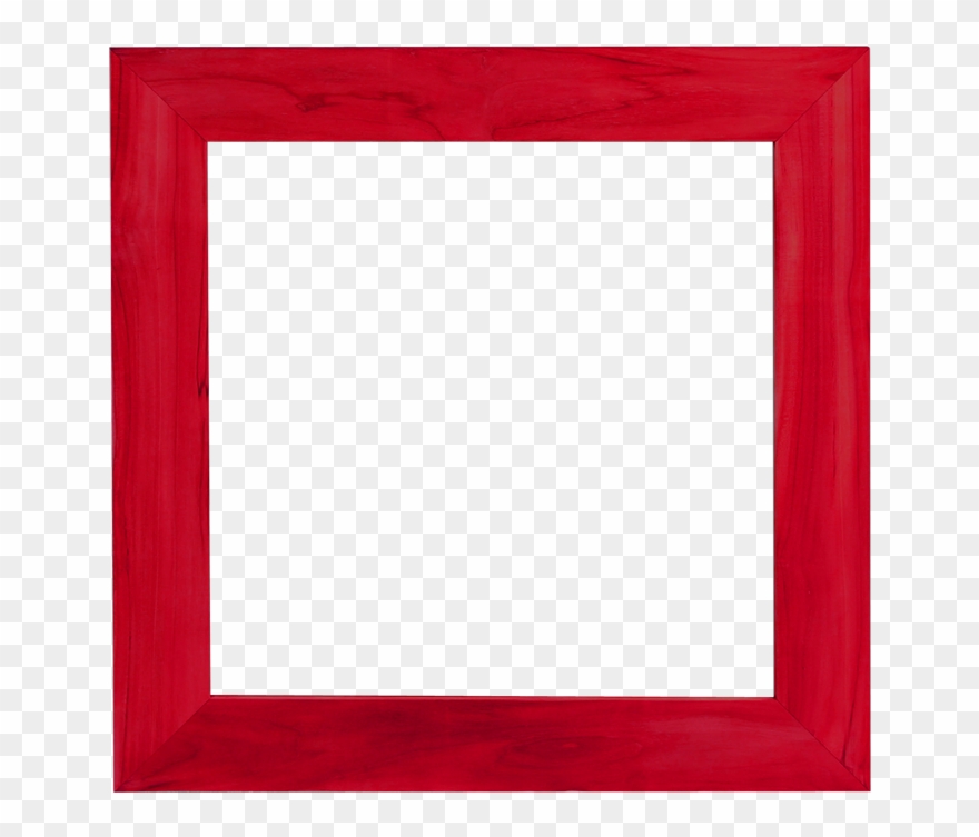 Free Download Picture Frame Clipart Flat Panel Display - Red - Png Download