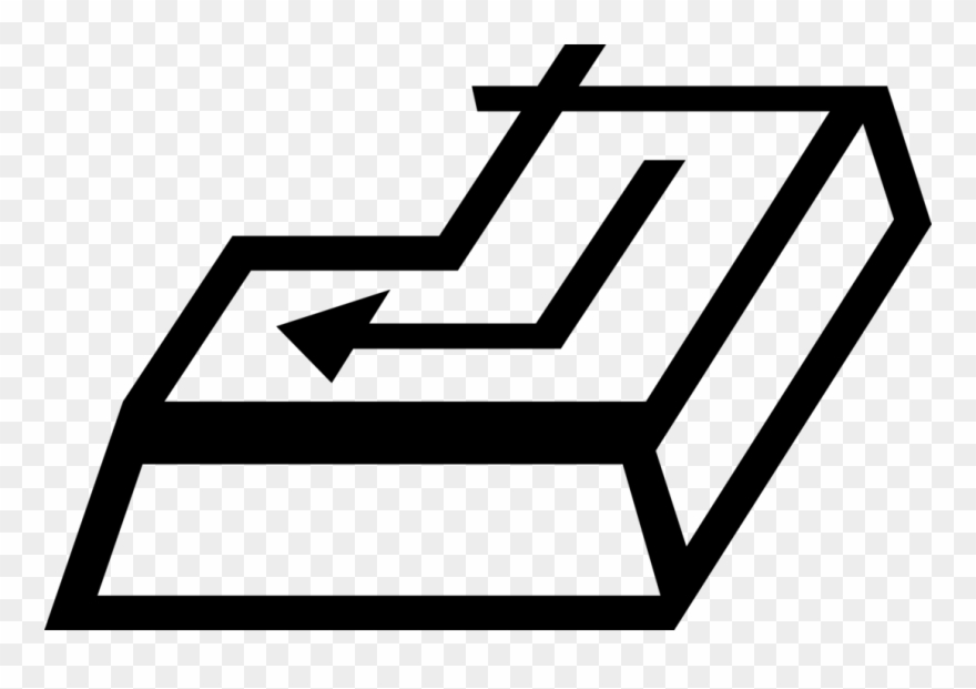Computer Keyboard Enter Key - Enter Key Clipart