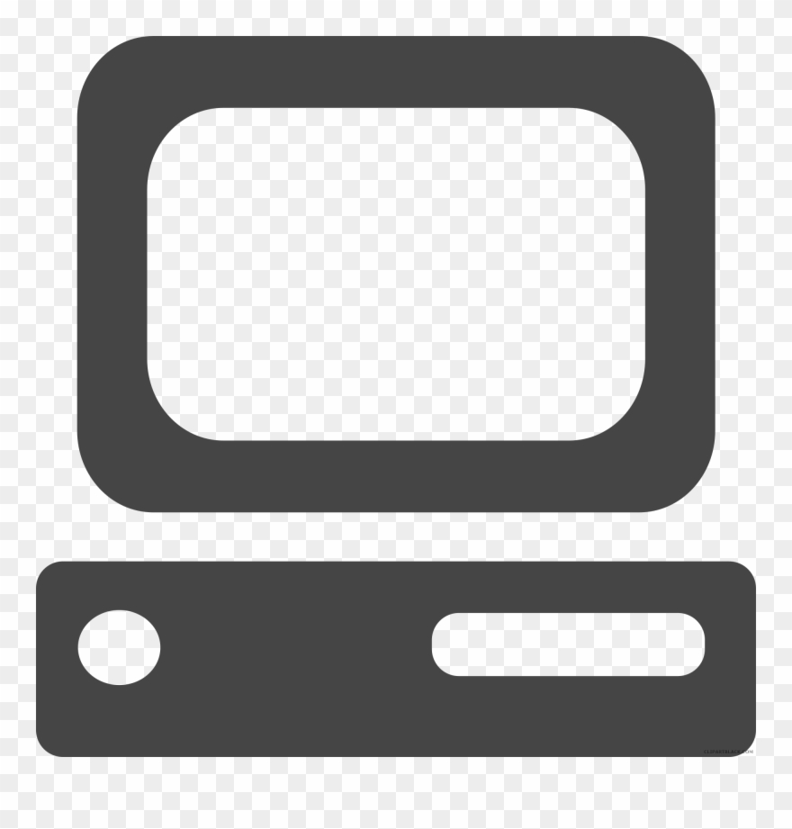 Old Clipart Old Computer - Computer - Png Download