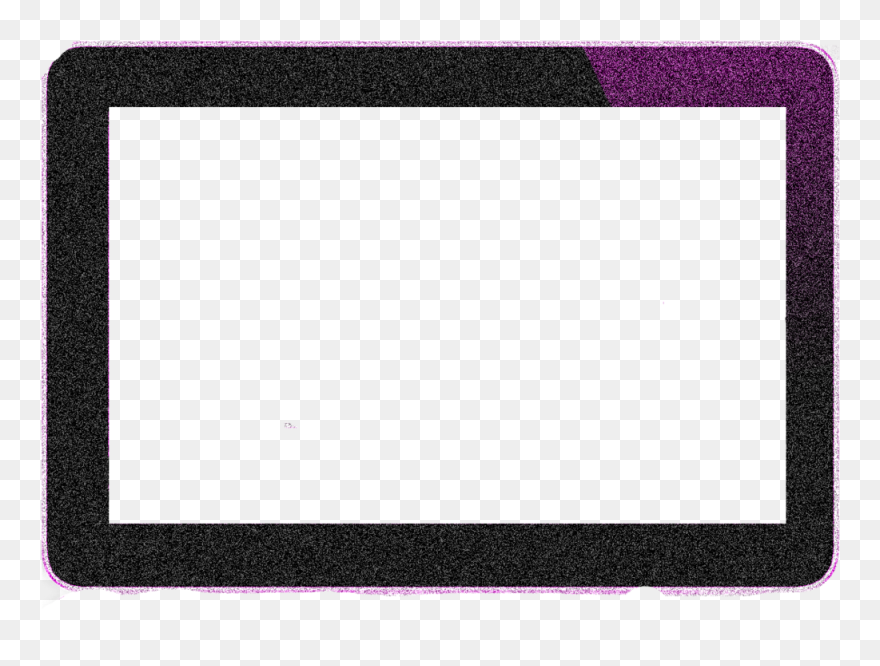 Picture Frame Clipart Laptop Picture Frames Computer - Png Download