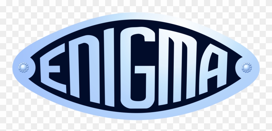 File Logo Svg Wikimedia Transparent Background - Enigma Cipher Machine Logo Clipart