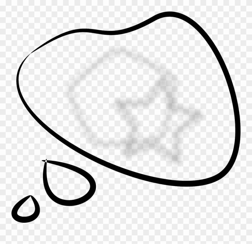 Thought Bubble Transparent 17, Buy Clip Art - รูป การ์ตูน คำ พูด - Png Download