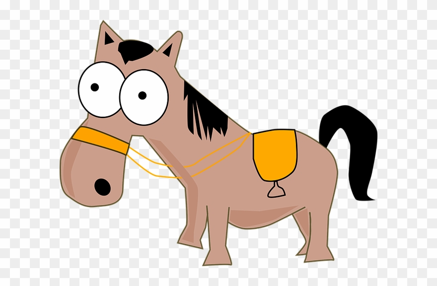 What Does It Mean - Cartoon Horse Clipart
