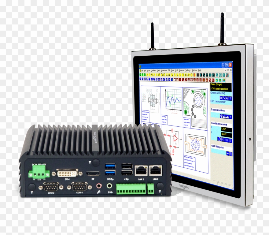 Pc Clipart Small Computer - Industrial Computers Png Transparent Png