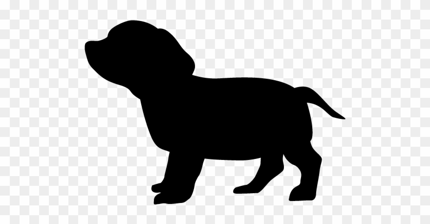 Dog - Silhouette - Animals Illustration - Dog / Silhouette - Silhouette Of A Bull Clipart