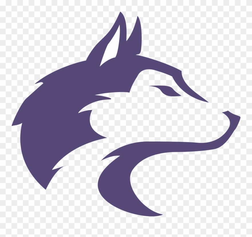Husky Svg Purple - Dream League Soccer Wolves Logo Clipart