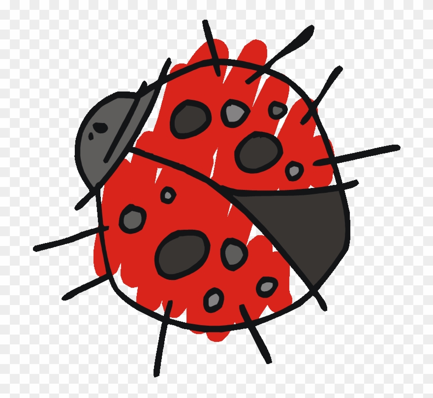 Images Of Ladybugs - Little Sister Ladybug Tile Coaster Clipart