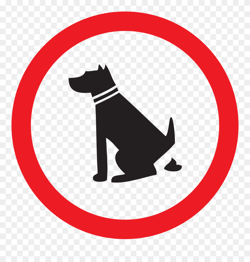 File - Pictogram Dog - Svg - Dog Poop Free Clipart - Png Download