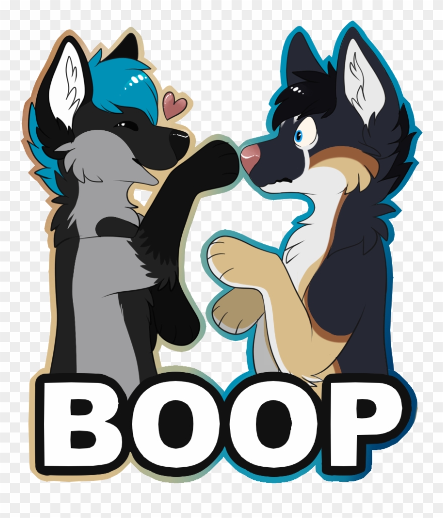 Evo Booped My Snoot Again~ By Cerberus Shepard Fur - Video Editing Software Clipart