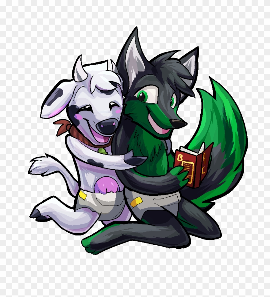 Birthday Hugs - Cartoon Clipart